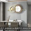 Wall Clocks Big Size Clock Modern Design Home Decor Luxury Creative Mute Digital Watch Living Room Decoration Horloge