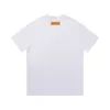 T-shirt stampata con lettere di marca di abbigliamento moda uomo T-shirt casual in cotone a maniche corte T-shirt da donna alla moda T-shirt tinta unita di alta qualità Taglia asiatica