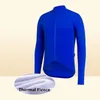 Pro Team Cycling Jersey Mens Thermal Fleece Long Sleeve Mountain Bike Shirt Road Bicycle Topps Sport Uniform Racing Clothing Outdoor Sportswear Y210506204883593