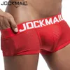 JOCKMAIL 4PCSLot boxer men Mesh Breathable boxershorts men Underwear Shorts panties men cuecas boxer underpants calzoncillos 240117