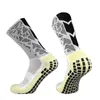 Sports Socks New Camo Outdoor Sports Breattable Sweat-Wicking Soccer Socks Competition Training Non Slip Silicone Football Socks YQ240126