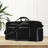 Duffel väskor Duffle Weekend Bag Foldbar sportresebagage för män Kvinnor camping