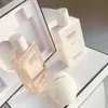 동백 La Creme 3 in 1 세트 거품 샤워 젤 보습 바디 로션 200ml 핸드 크림 50ml 여성 목욕 세트 3pcs 선물 상자