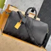 M45532 Keepall 45cm кожа кожа кожа дорожка Duffel Bags Women Fashion Casual Luxury Designer Beald Suck Tote Sudbag Top Caffice Fast Delivery