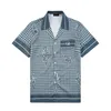 ハワイのデザイナーHommes Chemisesカジュアルモードビジネスサマービーチシャツスリムフィットダイバーモチーフインチーブマンチェス