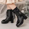 Botas 2024 outono jk lolita estilo cosplay tornozelo princesa cross-amarrado bowties botas casamento branco rosa sapatos meninas 7 8 10 13 14 17