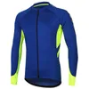 Roupas de ciclismo transfronteiriças para homens, blusas de ciclismo de estrada à prova de vento, roupas de ciclismo respiráveis de malha externa de manga comprida