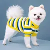 Abbigliamento per cani Abbigliamento per cani arcobaleno Maglia calda per animali domestici Camicia in pile Abbigliamento per cani per cani Abbigliamento Animali domestici Cani Maglietta per gatti Abbigliamento Abbigliamento Cappotti