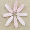 Colliers de pendentif vendant des pendentifs de quartz rose en pierre naturelle