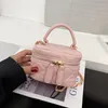 Bolso de diseñador 2022, bolso tipo cubo para fiesta de mujer, minibolsos cruzados, bolso de mano con diamantes de Color sólido Y2206293054