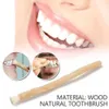 Szczoteczka do zębów 1pc przenośny Miswak siwak naturalny szczoteczka do zębów manualna zęby