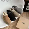 24SS Women Winter Mini But Designer Australian Platform Boots For Men Real CHORETH STAKE KIKNE FUR BOTIES Luksusowe buty