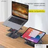 Tablet-PC-Ständer Laptop-Ständer Aluminium Allo faltbare Notebook-Unterstützung für das Buch Tragbare Falthalterung Kühlhalterung Drop-Lieferung Otwav