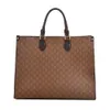 2024 High Quality Wholesale High Quality Vintage Monogrammed Tote Bag Large Capacity Mom Tote Bag