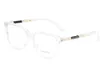 デザイナーブライトホワイトレンズ高品質の女性男性サングラスアウトドアファッションラグジュアリーPCフレームLV2184透明な光アイウェア眼鏡