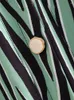 Vestidos casuais midi para mulheres 2024 lapela colarinho manga longa elegante vintage zebra impressão vestido bolsos botão acima camisa com cinto