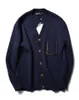 メンズセーターカーディガンセーターレトロ日本の怠zyな冬の厚いエクスポートニットジャケット温かい長袖