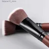 Makeup Brushes ANMOR 10Pcs Makeup Brushes Set Wooden Powder Blush Brush Eyeshadow Blending Brush Shading Eyebrow Contour Make Up Tool Q240126