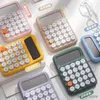 Kalkulatory 12 cyfr Kalkulator dużych ekranów Kawaii Multifunkcyjny mechaniczny kalkulator Kalkulator Kalkulator Student Rachunkowość finansowa