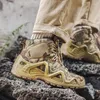 Botas vendendo exército para homens anti deslizamento combate homens de alta qualidade sapatos táticos homem caça