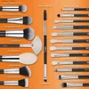 Makeup Brushes BEILI Black 12/20/22pcs Makeup Brushes Set Natural Goat Hair Powder Foundation Eyeshadow Foundation Eyebrow Make Up Brush Q240126