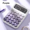 Calculators Round Keycaps Calculator Mechanical Keyboard Calculator Vintage Gradient Color Color Mechanical Calculator with LCDディスプレイ