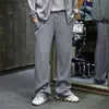 Pantaloni da uomo Pantaloni sportivi da uomo casual sportivi vestibilità ampia versatili tasche morbide per abbigliamento maschile