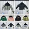 2024 Designerskie Dzieci Kurtka w dół płaszcza zima puffer bawełny ciepłe kurtki chłopcy dziewczęta parka płaszcz nfs nfs Baby Outdoor WindbreakersWarm Coats 100-170