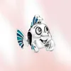 Charm Sterling Sier Flounder Bead Mermaid Pendant Herocross Charm Fit Original Bracelet Women Jewelry Love