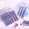 Makijaż szczotki Ducare Lavender 20pcs Makeup Pędzle Zestaw Syntetyczny podkład cienia