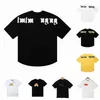 Mens Tshirts Designer T Shirts Summer Fashion Mens Womens Hip Hop Plus Size Long Sleeve Palms Tops Luxury Graphic Tees Clothing Short Printing tee SS DVN4