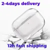 For Airpods Pro 2 Headphone Accessories Protective Cover Apple Airpod pro Bluetooth Earphones Transparent PC Hard Shell Case Protector Earphone Accessories