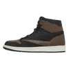 Basketbal Jumpman 1 Heren Schoenen Year of the Dragon Celadon 1s Denim Roze Zwart Phantom Golf Olive Reverse Mocha Zwart Wit Panda Dames Big Size Sneakers dhgate.com