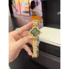 Diamond Four-Leaf Clover VA Womens Quartz Movement Luxury Alhambra Fashion Cleefly Watch Wristwatch Van Four Leaf med Box Fs4a