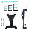 Tablet PC Stands Tablet PC Stands 360 support de tablette de voiture rotatif pour iPad 9.7 11 12.9 pouces support de montage de tableau de bord de pare-brise de voiture pour tablette YQ240125