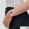 Charms 925 Sterling Silber Rot Herz Pfeil Murano Glas Baumeln Charms Fit Original Europäische Charm Armband Mode Frauen Hochzeit Schmuck OT93U