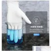 Gants jetables en gros Xingyu Nitrile Sécurité Blanc Fort Noir Qualité Alimentaire 100Pcs OEM Drop Livraison Bureau École Entreprise Indu Dhmbh