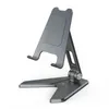 Tablet PC står Tre avsnitt Foldbar skrivbord Mobiltelefonhållare för iPhone iPad -surfplatta Flexibelt Tabell Desktop Justerbar Cell Smartphone Stand YQ240125