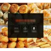 Desktop automático rotativo forno de fritura máquina de bolinho pan fritar machine220V