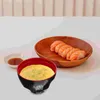Set di stoviglie Ciotola per zuppa di miso Contenitore da cucina con coperchio Ciotole in melamina giapponese e coreana Stile riso multifunzione