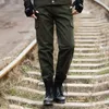 Men's Pants Solid Color Men Outdoor Durable Cargo With Breathable Fabric Multiple Pockets For Camping