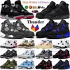With box basketball shoes IV black cat cacao wow university blue Fear thunder oreo Olive military black sail sports trainers sneakers for good price ogmine 36-47 Hot