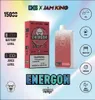 Jam King CKS 15000 vape puff EU Warehouse puffbar Elektronische sigaret 24 ml Voorgevulde sigaretta elettronica USB-C Opladen E Vloeistof Schermweergave 2% 3% 5% 650 mah