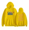 Felpe con cappuccio da uomo firmate Letter Print Hood Maglione Rapper Hip Hop Casual High Street Pullover con cappuccio