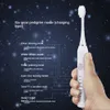 Brosse à dents électrique sonique pour adultes et enfants, 6 modes, minuterie intelligente, blanchiment des dents, IPX7, étanche, chargeur USB, tête remplaçable