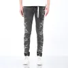 Jeans Designer mit Tag Männer Marke Herren Hohe Qualität Casual Fashion Ripped Hip Hop Style Schwarz C4IC