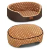 Double-sido Pet Dog Bed Anti Slip Cat High Fence Dog House Pet Sleeping Cushion For Small Medium Large Dogs Perros 240219