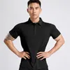 Polos pour hommes Hommes Camisetas T-shirt respirant à séchage rapide Fitness Chemise à manches courtes Sweat-shirt Gym Summer Hommes Vêtements Casual T-shirt