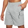 Pantalon pour hommes décontracté fermeture éclair solide pantalon pantalon poche Cargo mince cordon Shorts vêtements de sport Harem