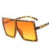 Sunglasses European American Style Sun Glasses Women Fashion Square Shape Men Outdoor Anti-glare Male Female Eyewear